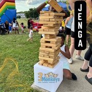 Giant Jenga Tower Game