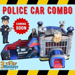 COMING SPRING 2026 - Police Car Dual Lane Combo - Wet/Dry Use