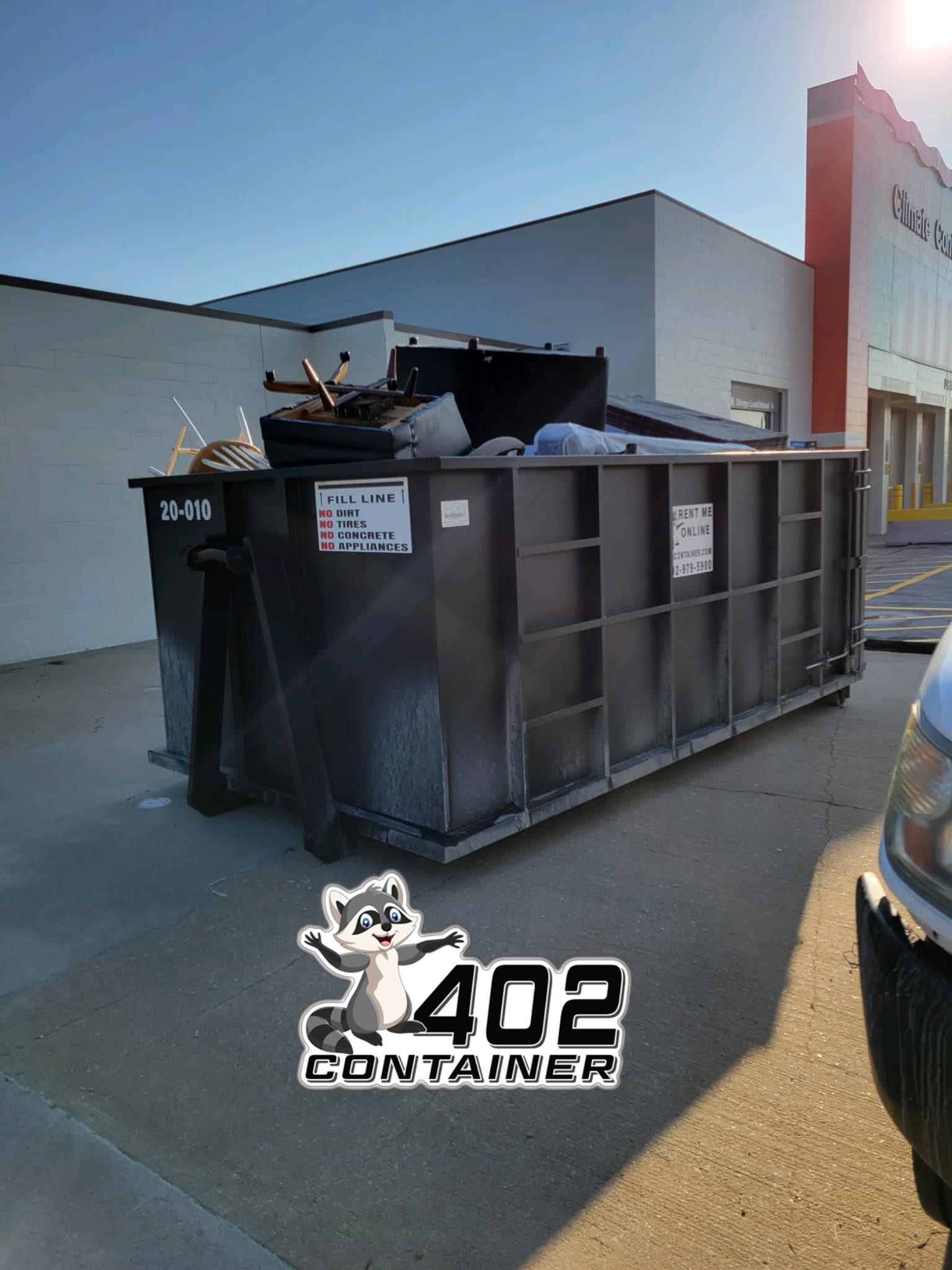 Residential Storage Container Rentals - Yard Waste Container