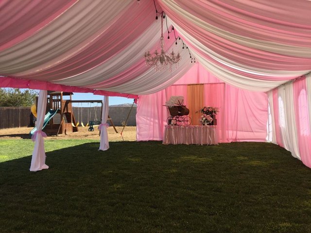Drape Canopy Custom Color ( Call Our Office, this is an add on to a draped canopy)