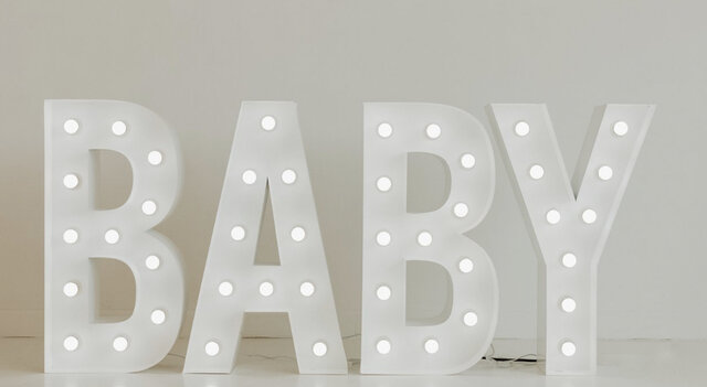 BABY Marquee Lights