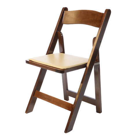 Fruitwood Folding Chairs 