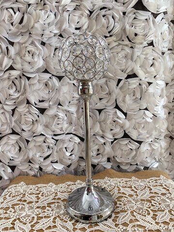 Silver Candle Holder 15