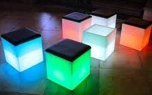 LED Cubes each Cube