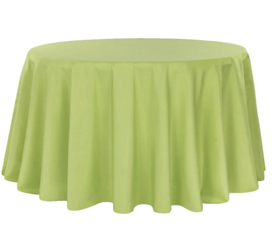 Lime Green Round Table Linen 108