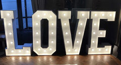 LOVE 5ft Marquee Lights