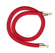6ft Velvet Rope (red)