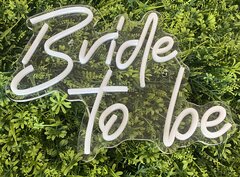 Bride To Be Sign 11.8x15 in           (USB Plug)