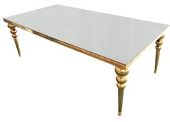 Gold Dining Table 