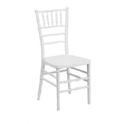 White  Chiaviari Chair  (no cushion included)