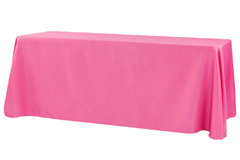 Fuchsia Polyester Linen (Fits Our 6ft Rectangular Table to the Floor)