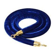 Royal Blue Velvet Rope 