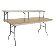 6ft Bar Table with Black Skirt 