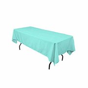 Tiffany Blue Polyester Linen 60x120