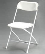 White Folding Chair