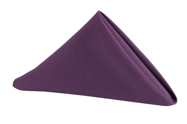 purple napkin