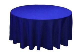 Royal Blue Round Table Linen 132