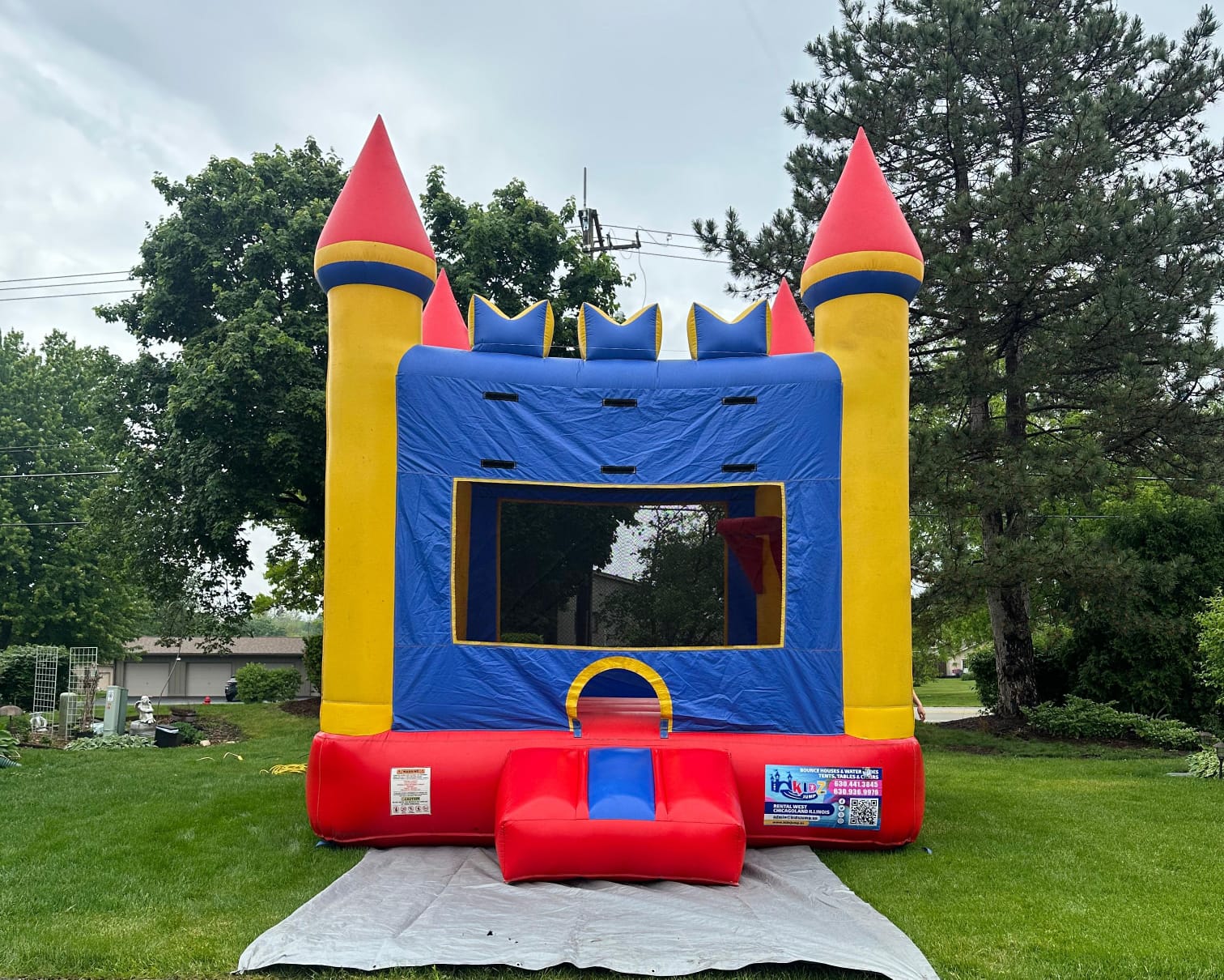 15x15 bounce houses