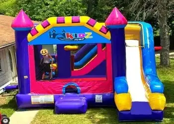 Darien IL Bounce House Rental & pink castle