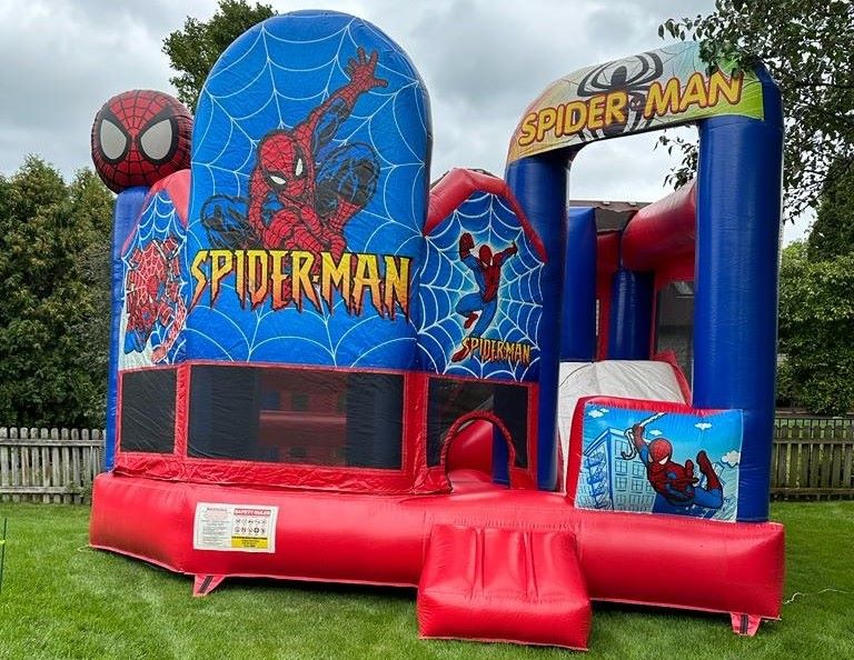 Montgomery IL. Spiderman Inflatables for rent