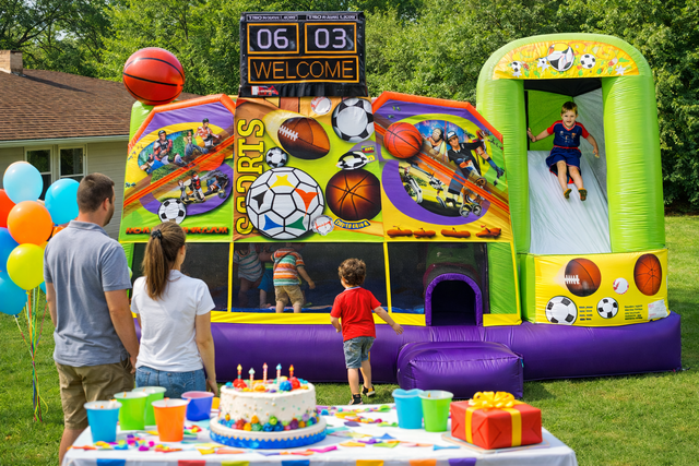 56-Sport-Bounce-House-5in1-slide-inside