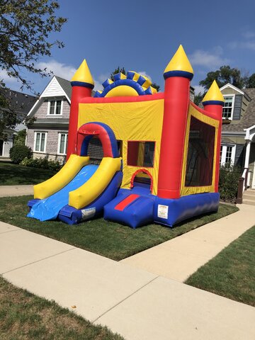 18-junior bounce House with slide