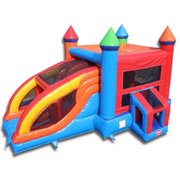 Mini Double Slide Bounce House