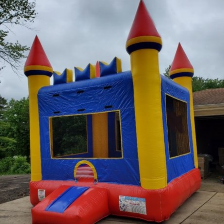 #16 Tiny Castle Bounce house 15x15 w/ Basketball Hoop