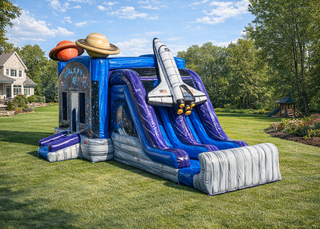#222 Galaxies Away Bounce House combo