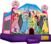 #24 Disney World Princess Bounce House16X17
