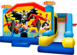 #71 Justice League Bounce House 7-in-1