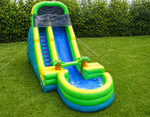 22'H-PALM-TREE-SCREAMER-SLIDE