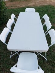 Rectangular Tables 6'