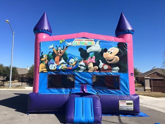 Mickey Mouse Bounce House(Pink and Blue)