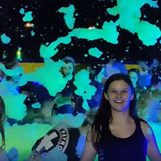 Night Time Uv Glow Foam Party $400 First Hour $233 Addtl Hour