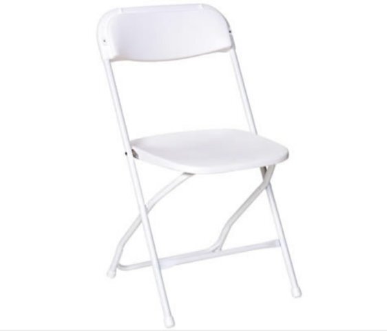 Folding Chair - White