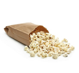 Popcorn in a bag
