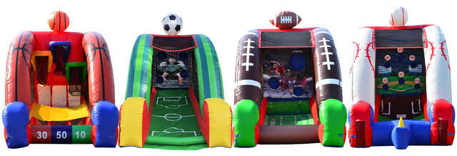 sports party game rentals in Belmont