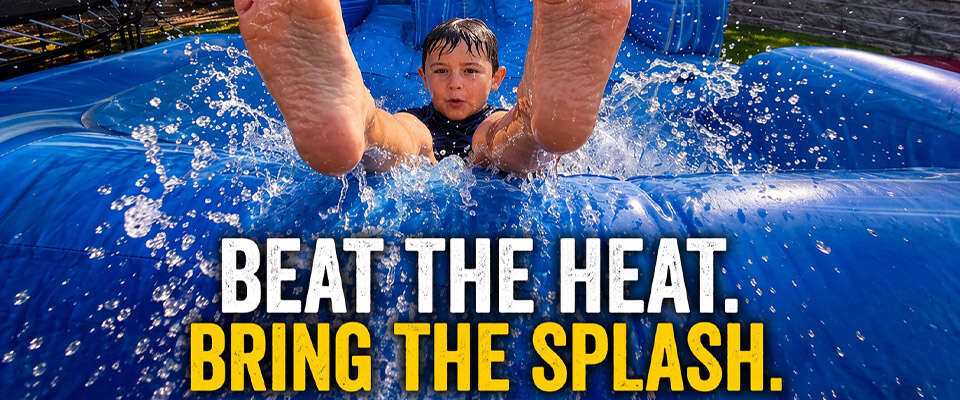 water slides