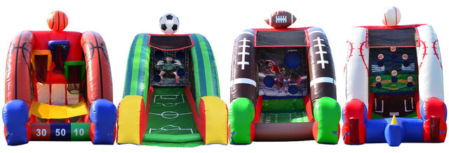sports party game rentals in Belmont