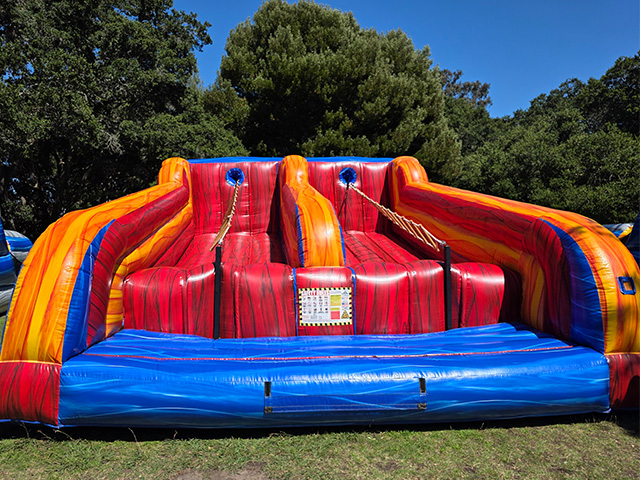 Interior of the Jacob's Ladder Interactive Inflatable