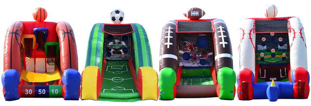 sports party game rentals in Menlo Park