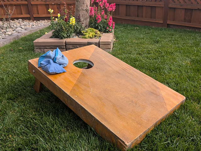 Photo of the Corn Hole