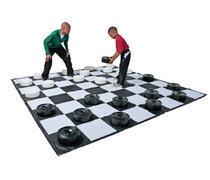 Giant Checkers Game Giant Checkers Game