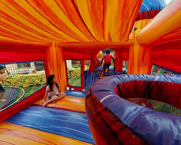 Interior of the Multi-color bounce & slide