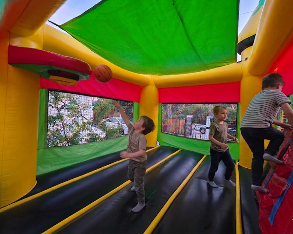 Interior of the Toxic Steep bounce & slide