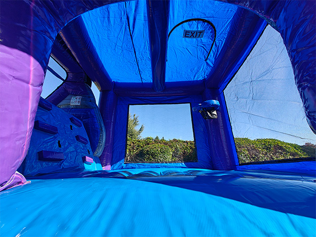 Interior of the Level Up bounce & slide