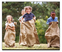 Carnival Potato Sack Race Carnival Potato Sack Race