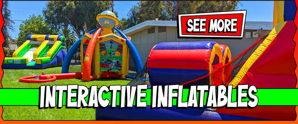 Interactive Inflatables for rent