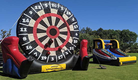inflatable games for corporate events